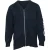Kenzo Gebreide Rits Lange Cardigan in Marineblauwe Katoen