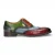 Lorenzo Conti Heren Brogue Oxford Schoenen Zwart Bordeauxrood Leer – Antonin 01