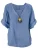 Seasons of April Blouse ‘Lina’  blauw denim