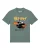 Watapparel Shirt ‘Rawr’  geel / jade groen / oranjerood / zwart