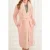GUESS Marciano By  Paula Faux Fur Long Cardi Smooth Pink