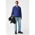 Sweater met halve rits en ronde hals