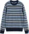 Scotch & Soda Trui Striped Blauw heren
