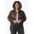 Colourful Rebel Curve bomberjack met paisley – bruin