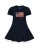 Polo Ralph Lauren Jurk  beige / navy / rood