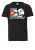 LOGOSHIRT Shirt ‘Che Guevara – Cuban Flag’  blauw / rood / zwart / wit