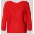 MORE & MORE Gebreide pullover met boothals en labeldetail