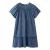 Mango Kids blousejurk blauw