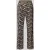 milano italy Flared stoffen broek met elastische band