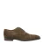Van Lier suède veterschoenen cognac