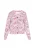 usha BLUE LABEL Gebreid vest  grijs / rosa / wit