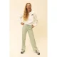 LOOXS 10sixteen Straight casual broek mintgroen