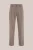 WE Fashion – Heren loose fit pantalon met bandplooi en structuur – Loose fit – Taupe – Katoen –