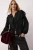 TRENDYOLMİLLA Dames Zwart Effen Lang Regular fit Overhemden