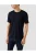 ETON T-Shirt ronde hals donkerblauw, Effen