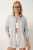Happiness İstanbul Blouse  lichtgrijs / zwart / wit
