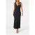 Forever New Cameron V Neck Satin Maxi Dress Navy