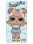 L.O.L Surprise! Handdoek ‘ L.O.L. Surprise! ‘  sand / blauw / lichtblauw / rosa