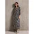 Street One Studio Dames Gedessineerde volant jurk in Blauw