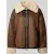 Jake*s Casual Relaxed fit jack met tweewegsritssluiting en imitatiebont