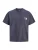 JACK & JONES Shirt ‘JORMAINE’  donkergrijs / wit