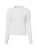 Marie Lund Gebreid vest  wit