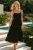 TRENDYOLMİLLA Dames Zwart Effen Maxi Mouwloos Casual Skater Jurken