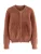 Next Gebreid vest  kastanjebruin