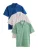 Next Shirt  donkerblauw / groen / donkerrood / wit