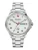 SWISS MILITARY HANOWA Analoog horloge ‘Puma’  rood / zilver / wit