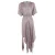 Maje Maxi-jurk met geometrische print in veelkleurige viscose
