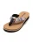 Brasileras Teenslipper ‘Maya’  beige / blauw / donkerbruin / rood