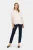 Blouse met korte mouwen Regular fit Ice white