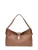 Anna Luchini Brown Rundleer Tas