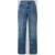Weekend Max Mara Straight fit jeans met siersteentjes