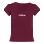 ADIDAS PERFORMANCE Functioneel shirt ‘Hyperglam’  wijnrood / wit