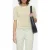 Closed Crew Neck Short Sleeve Knits Ivory