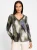 heine Blouse  crème / blauw / kaki