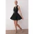 TRENDYOLMİLLA Dames Zwart Effen Kort / Mini Mouwloos Avond / Dagelijks Skater Jurken