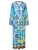 Ana Alcazar Jurk ‘Wemmy’  blauw / lichtblauw / groen / lila