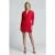 IRO Paris Katie Dress Cardinal Red