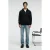 Sweatshirt met capuchon en korte rits