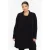 YOEK oversized blazer zwart