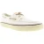 Sperry Helm 2-Eye Textiel Heren Witte Bootsschoenen
