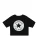 CONVERSE Shirt  zwart / wit