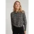 River Woods Black/white Fantasy Blouse
