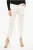 Regular Fit Broek met Split Enkel in Wit