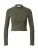 A LOT LESS Shirt ‘Nova’  olijfgroen