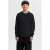 JACK & JONES JUNIOR gebreide trui met wol – zwart
