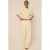 The Lola Club regular waist loose fit broek – beige